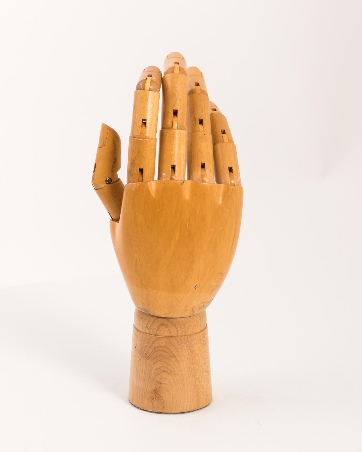Vintage Articulated Wood Hands at 1stDibs articulated wooden hand