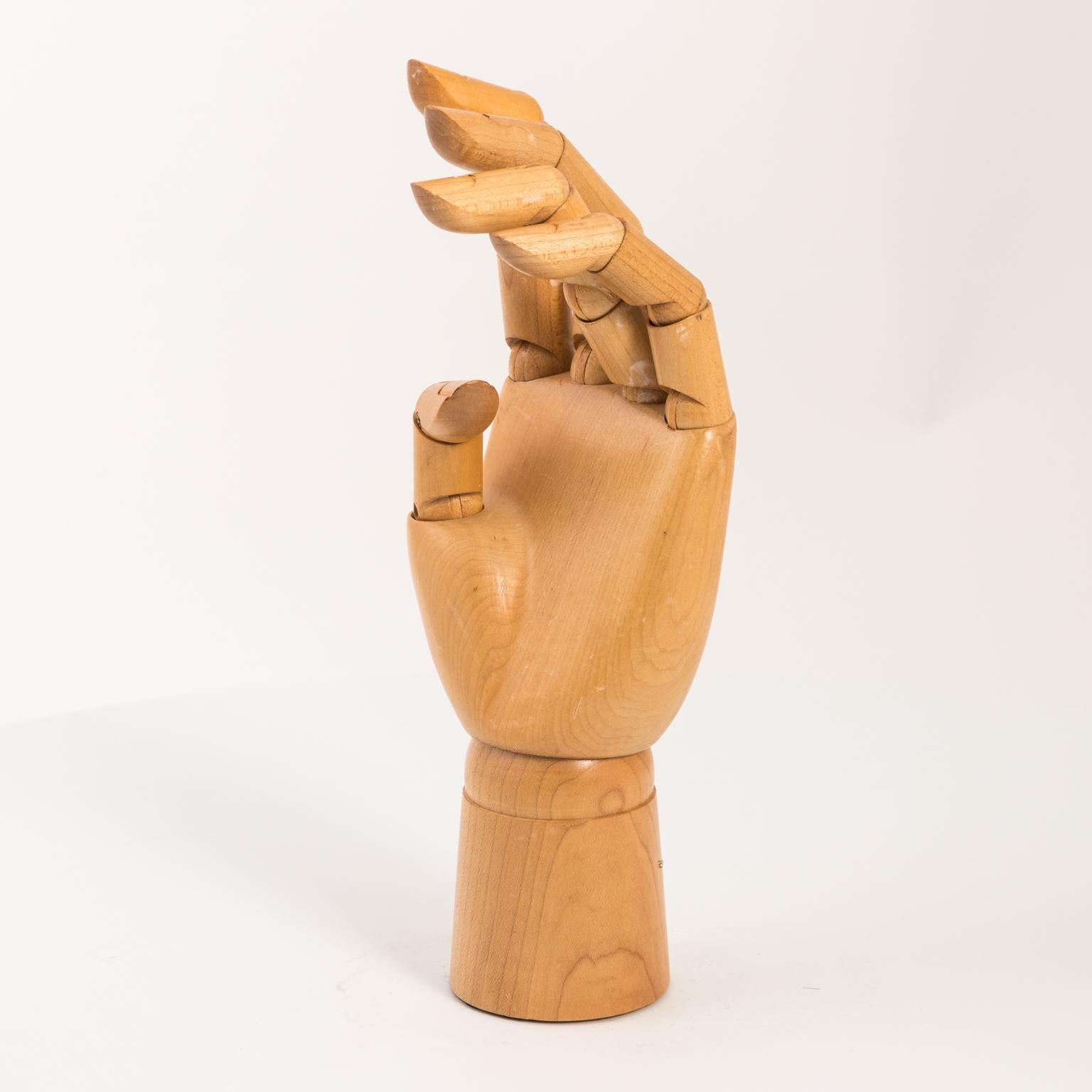 Vintage Articulated Wood Hands at 1stDibs articulated wooden hand