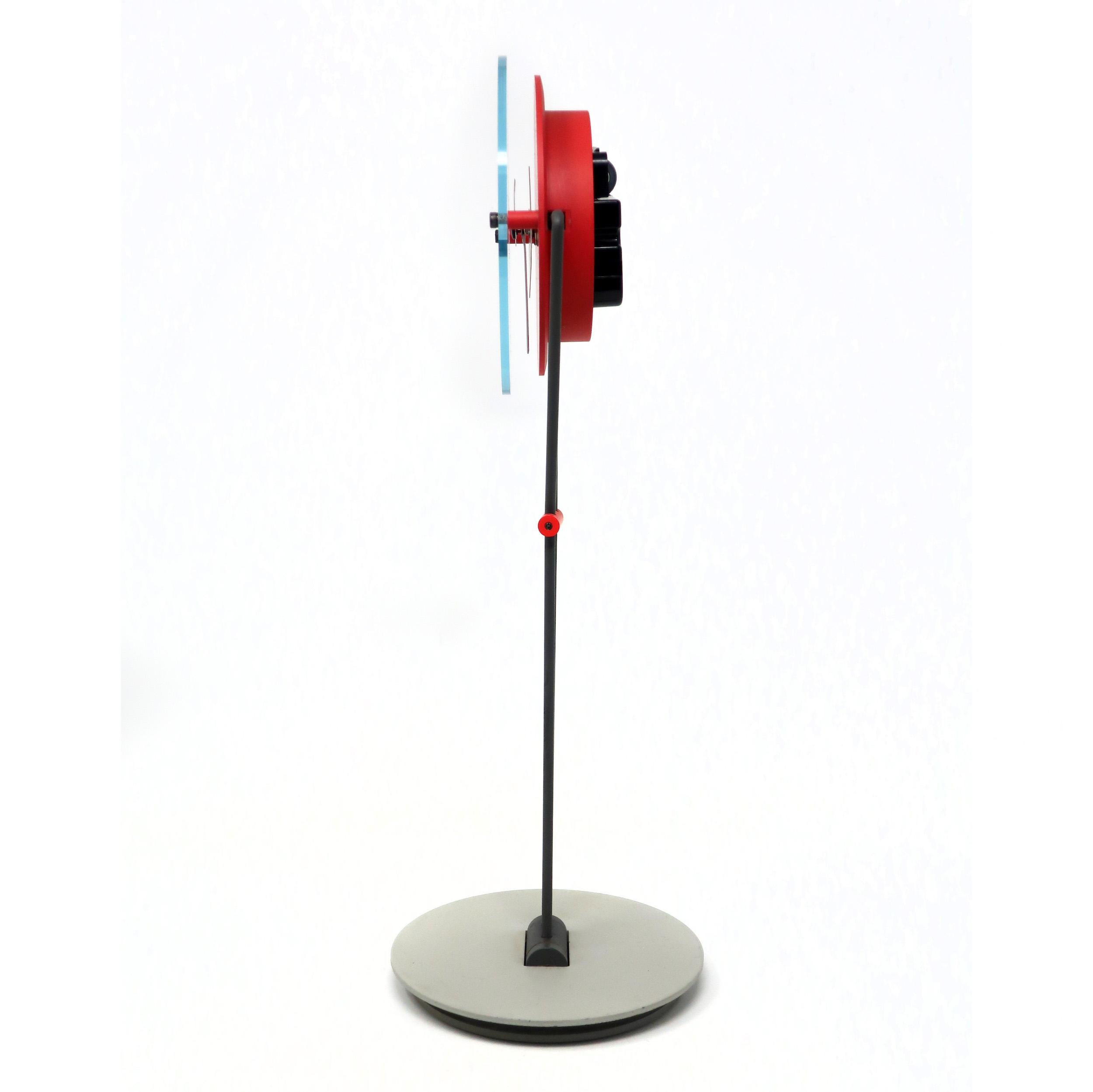 Post-Modern Vintage ARTime Collection Desk Clock by Canetti