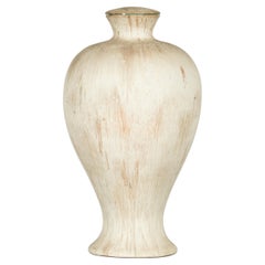 Vase en céramique artisanal vintage Pre Drilled To be Made into a Lamp (pré-couvert en lampe)