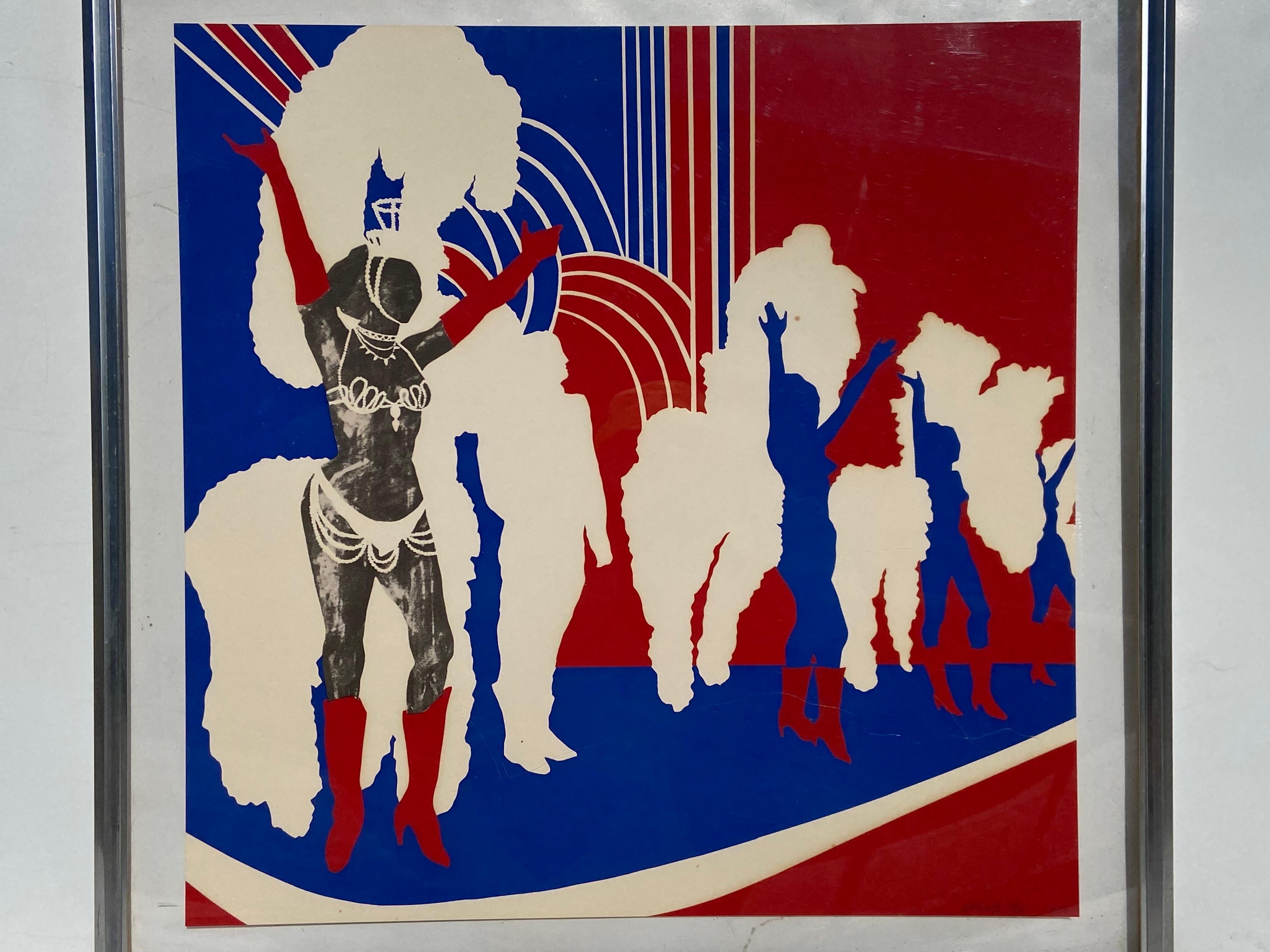 Vintage Artist Proof Print of Carnival by New York City Artist Bea Kreloff, 1975 1