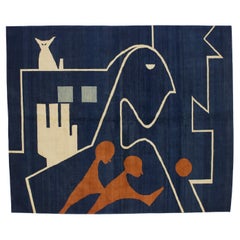 Vintage Artistic Teppich (Kees Timmer) 6'7 x 7'10"