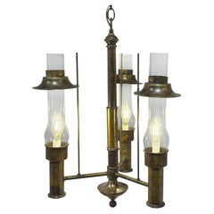 Vintage Arts and Crafts Mission Style Chandelier