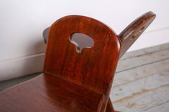 Vintage Arts and Crafts Primitive Artists Side Chair