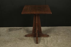 Vintage Arts & Crafts Style Bistro Table from France, 1960s