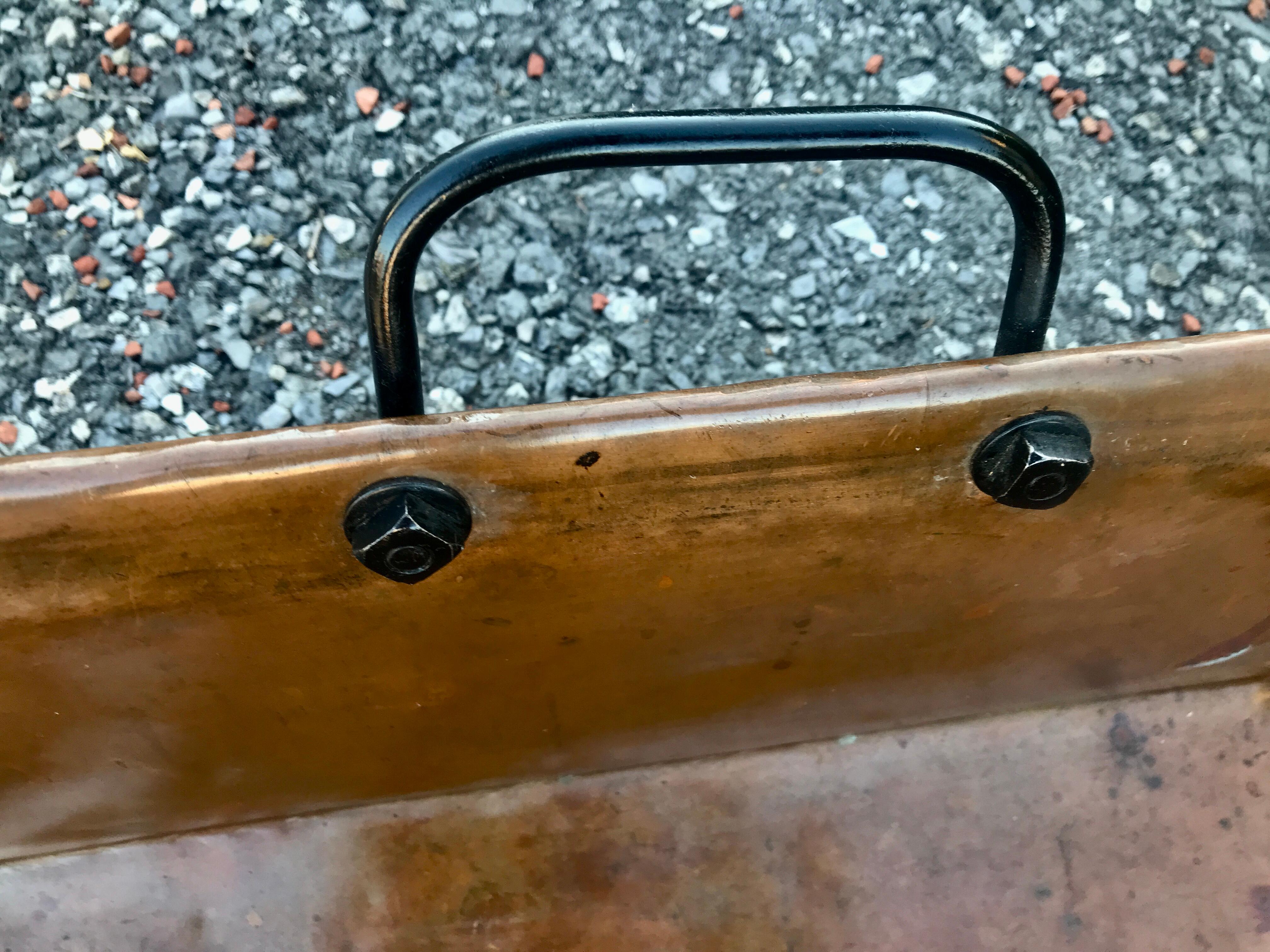 Vintage ARTS &CRAFTS   Porte-bûches -  L'époque Stickley     W7100 en vente 1