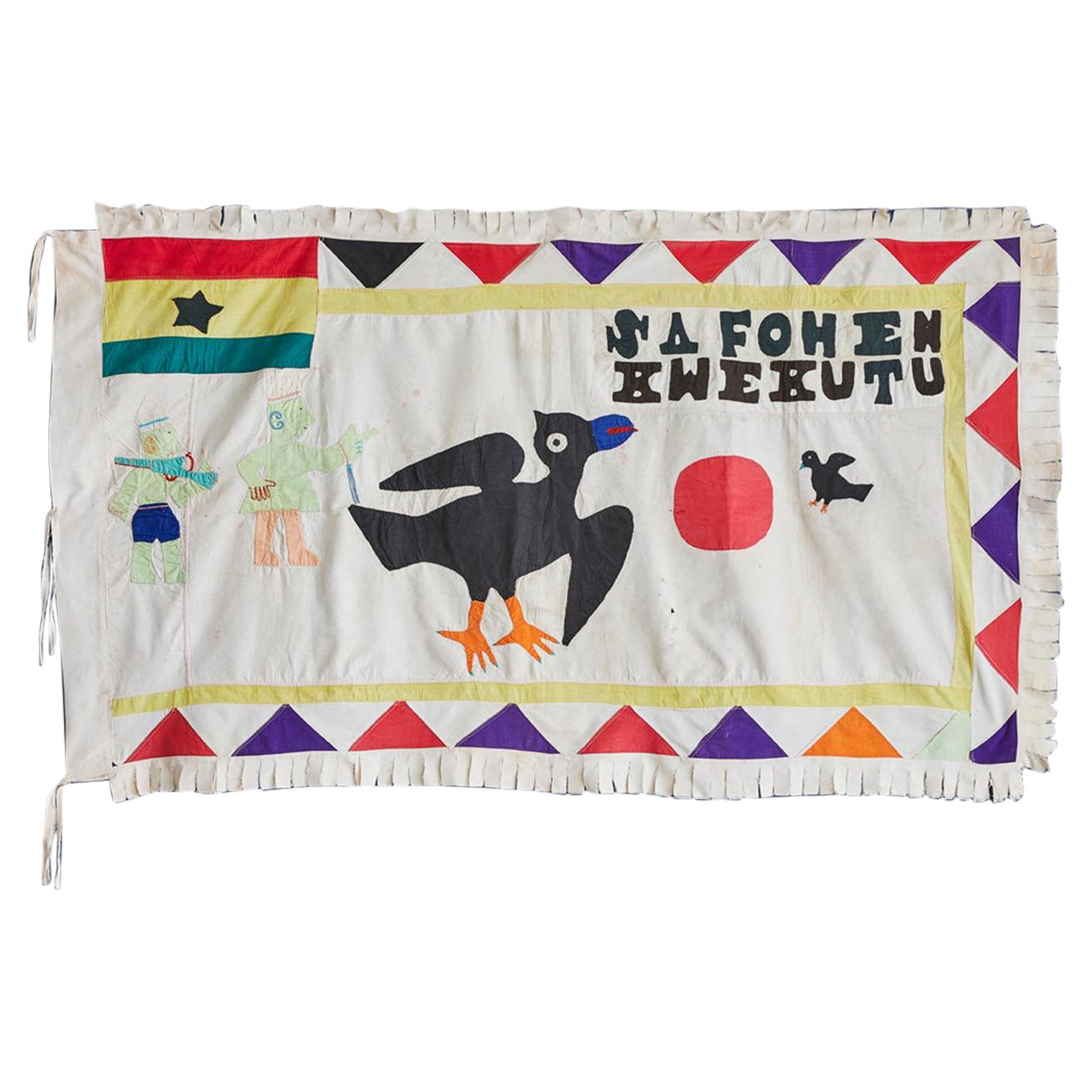 Vintage Asafo Flag