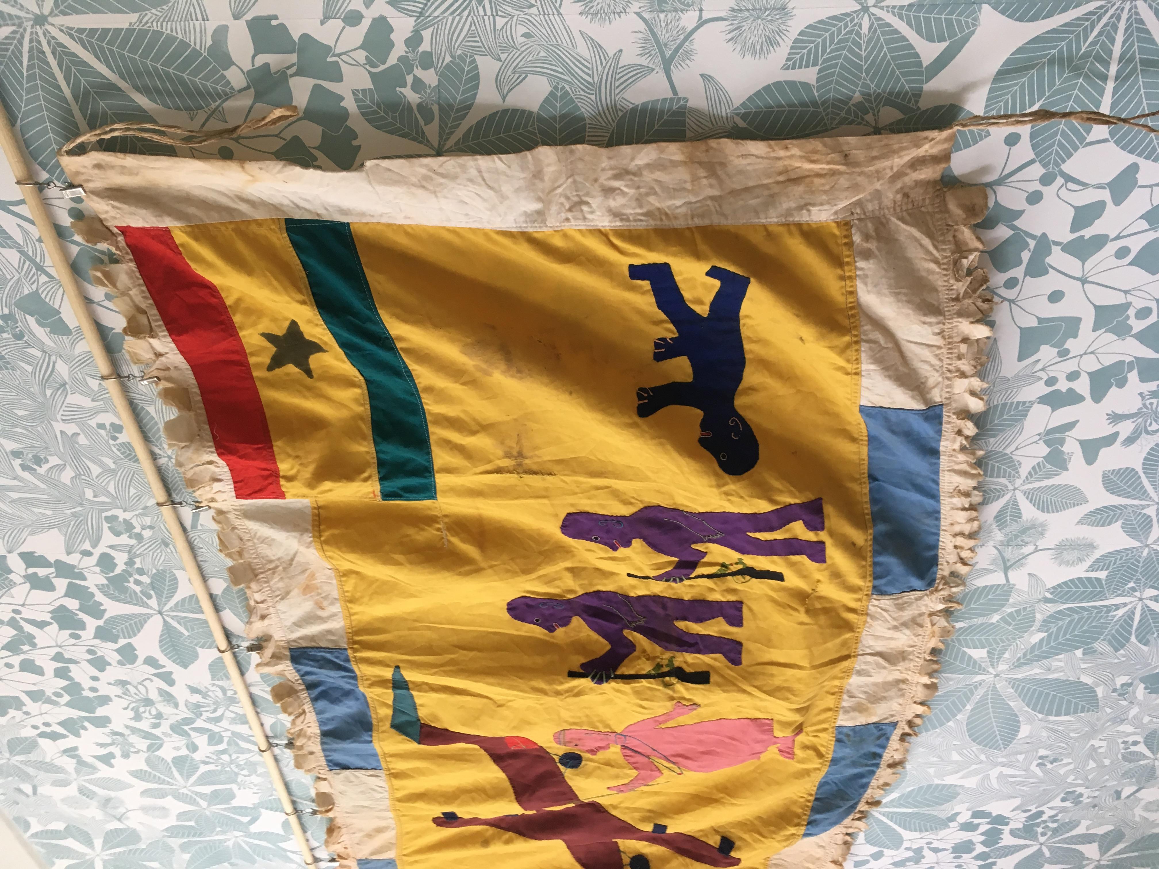 Vintage Asafo Flag in Cotton 3