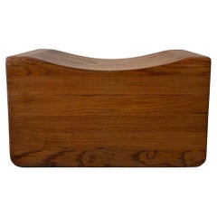 Taburete vintage "Palle" de fresno, al estilo de K.J. Pettersson
