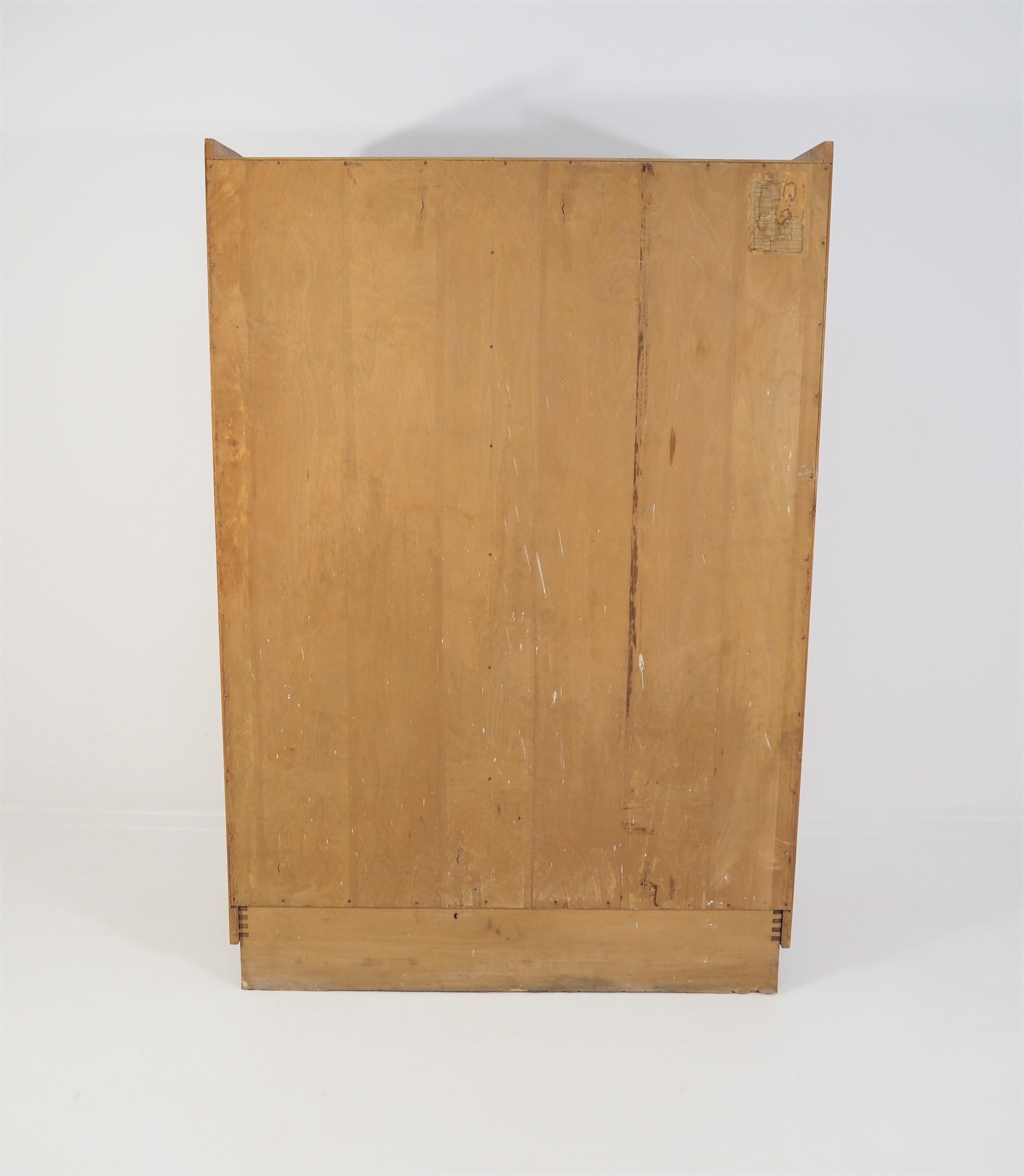 Vintage Ash Wardrobe Tatra, circa 1960s 4