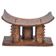 Vintage Ashanti Stool from Ghana