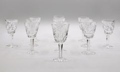 Vintage Ashling by Waterford Crystal Cordials, Set of 12