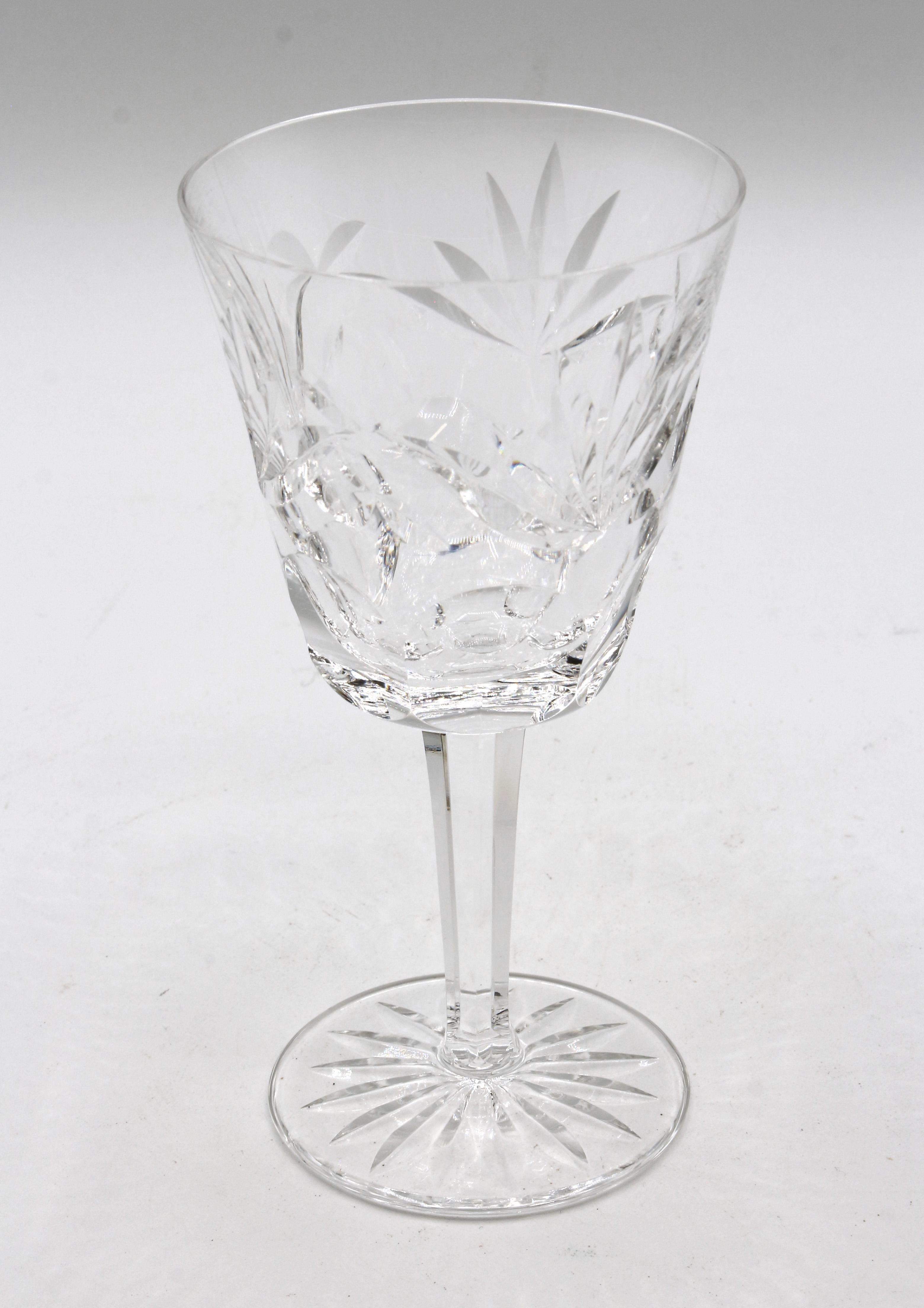 Other Vintage Ashling by Waterford White Wine Glasses, Set of 10