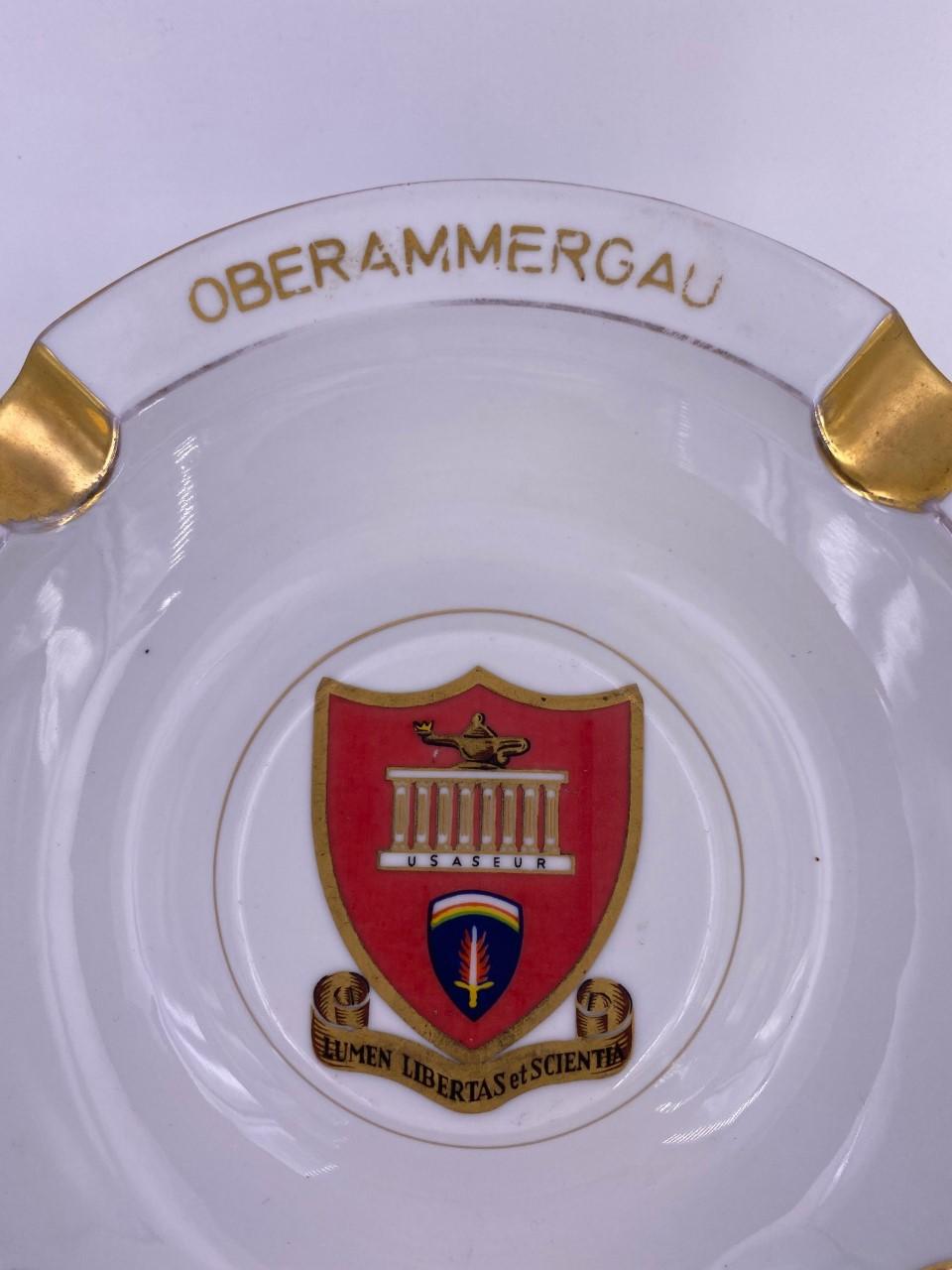 Calco Posacenere vintage US Oberammergau US Army School in vendita