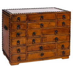 Vintage Asian Apothecary Chest, 20th Century