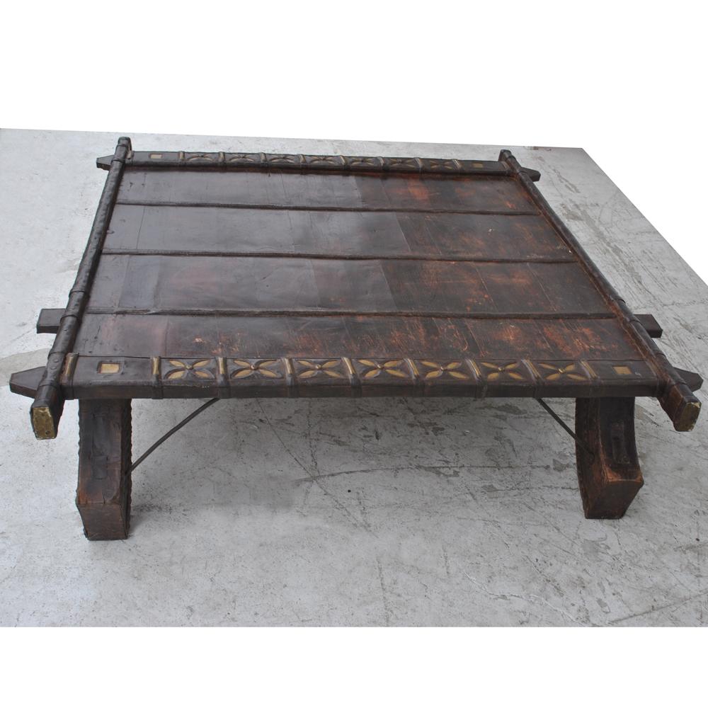ox cart coffee table