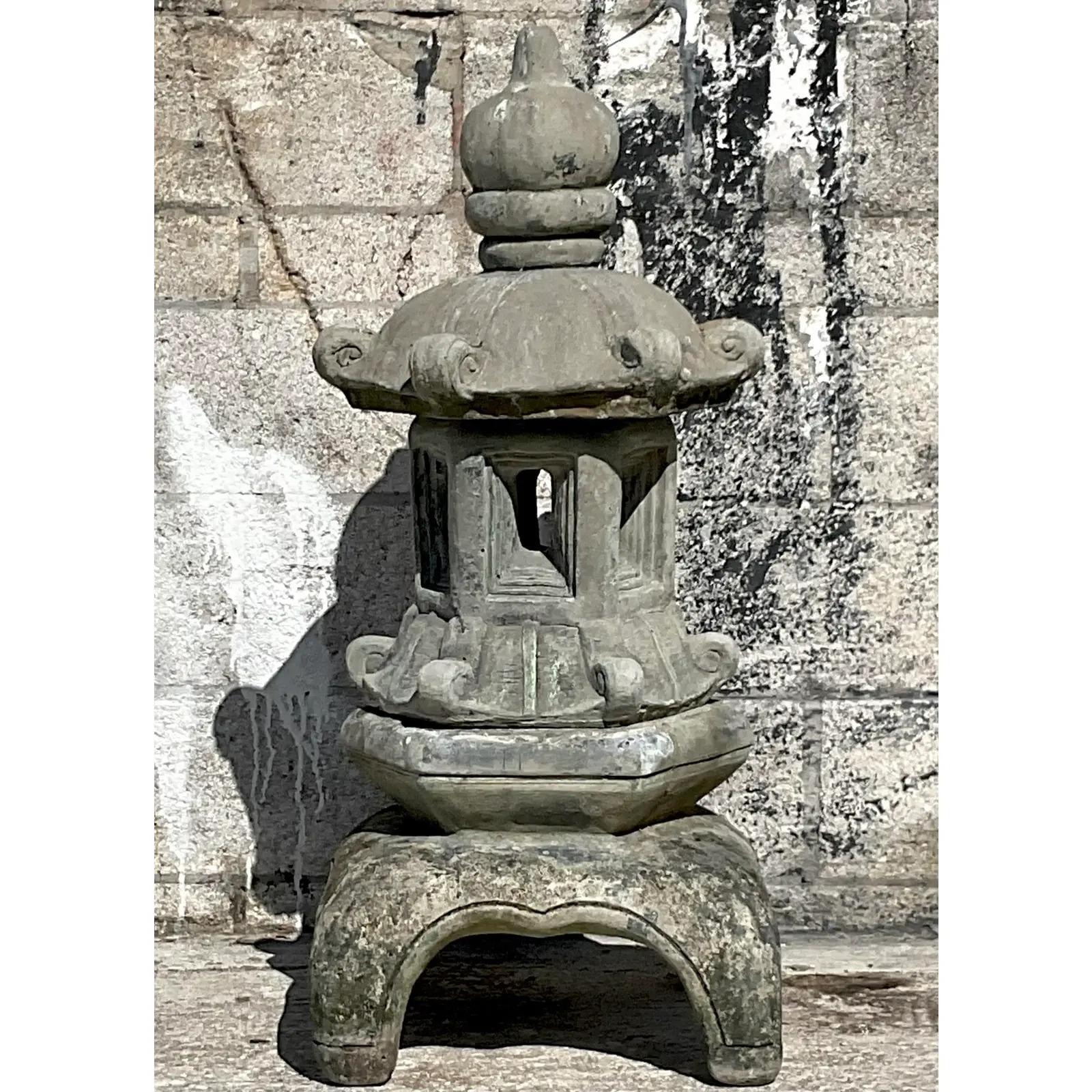 cement pagoda