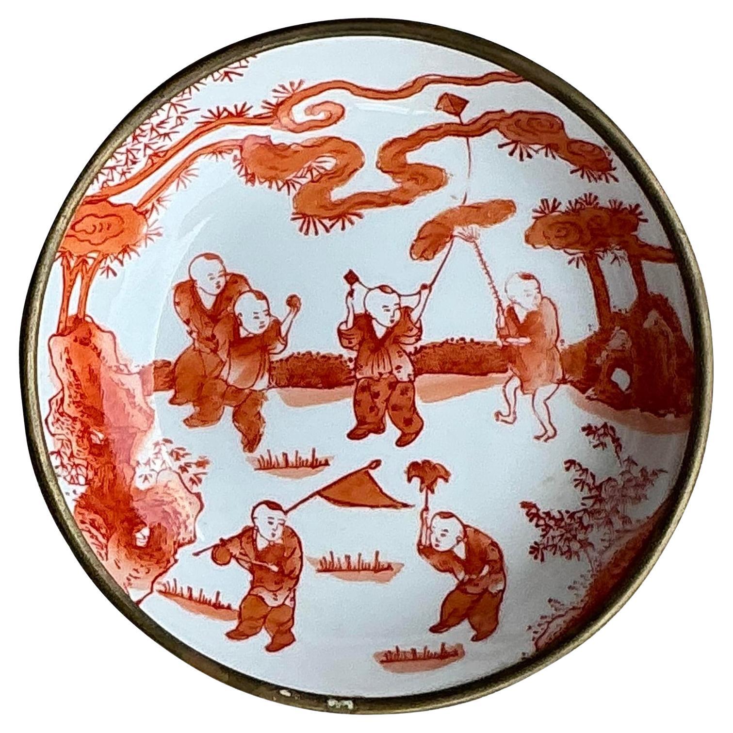 Schale mit asiatischem Charakter