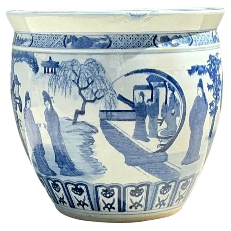 Jardinière figurative asiatique vintage Chinoiserie en vente