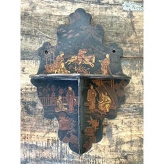 Vintage Asian Chinoiserie Folding Bracket