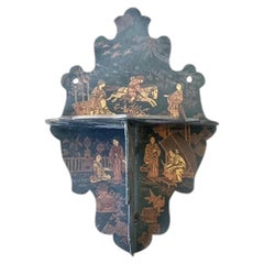 Vintage Asian Chinoiserie Folding Bracket