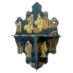 Vintage Asian Chinoiserie Folding Bracket