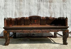 Cama Opio Vintage Asian Chinoiserie