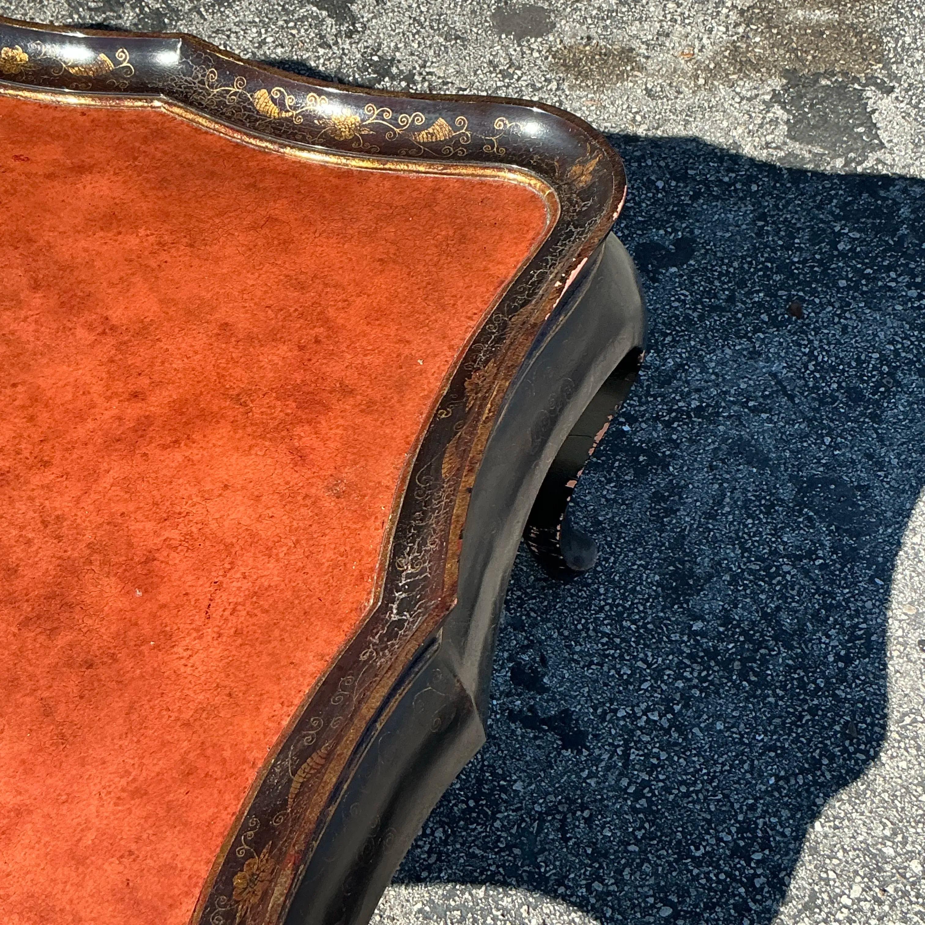 Table basse asiatique vintage Gregorius Pineo en laque japonaise Bon état - En vente à west palm beach, FL