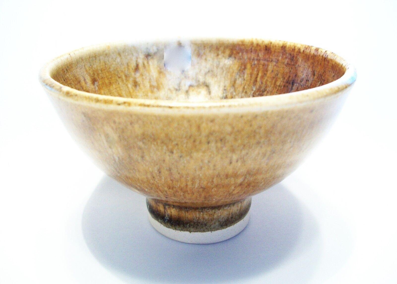 Chinese Vintage Asian Hare's Fur Glaze Tea Bowl - Unsigned - China - 20th Century For Sale