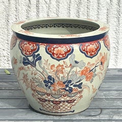 Vintage Asian Imari Planter