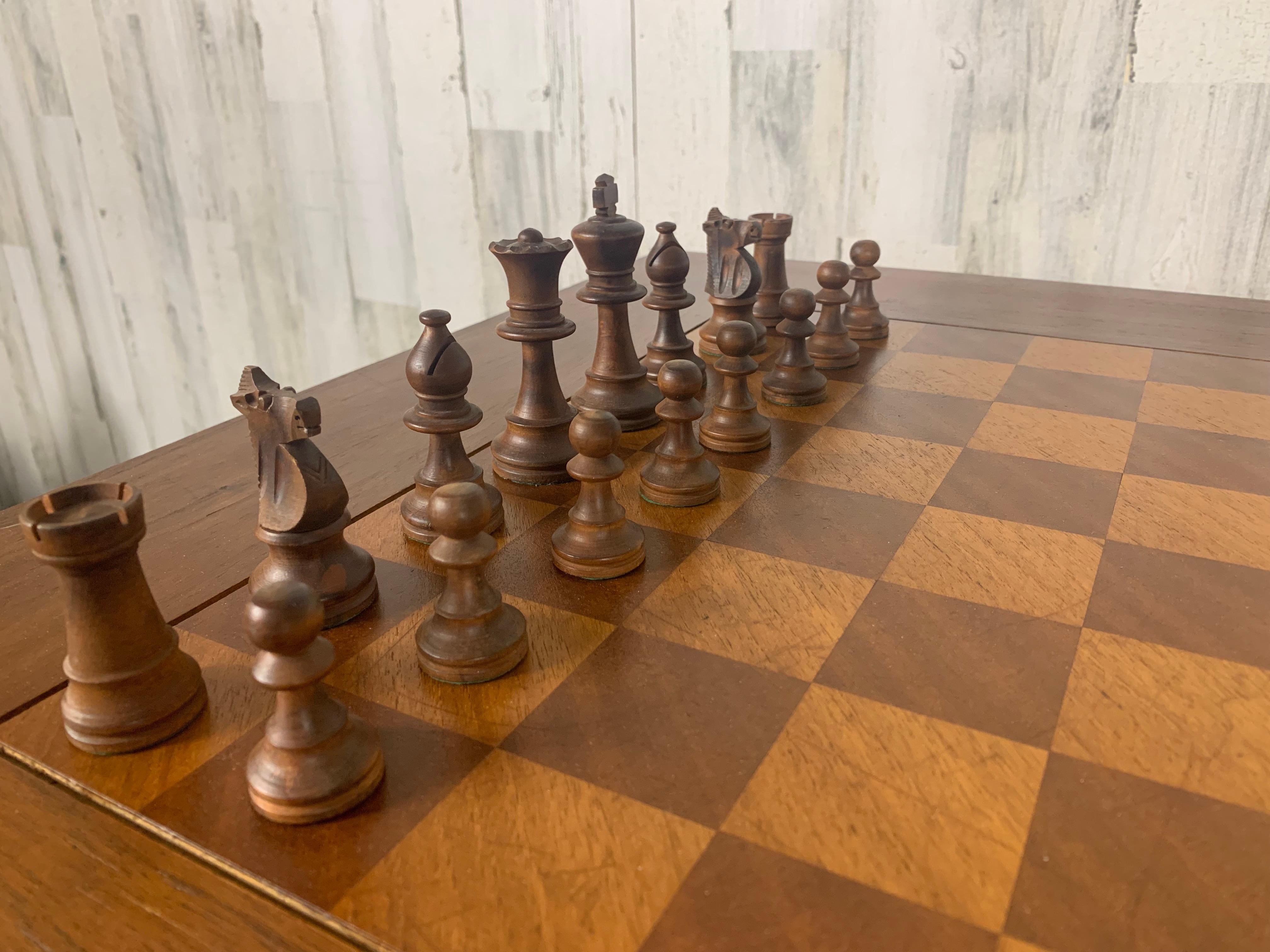 Vintage Asian Low Chess Table For Sale 4