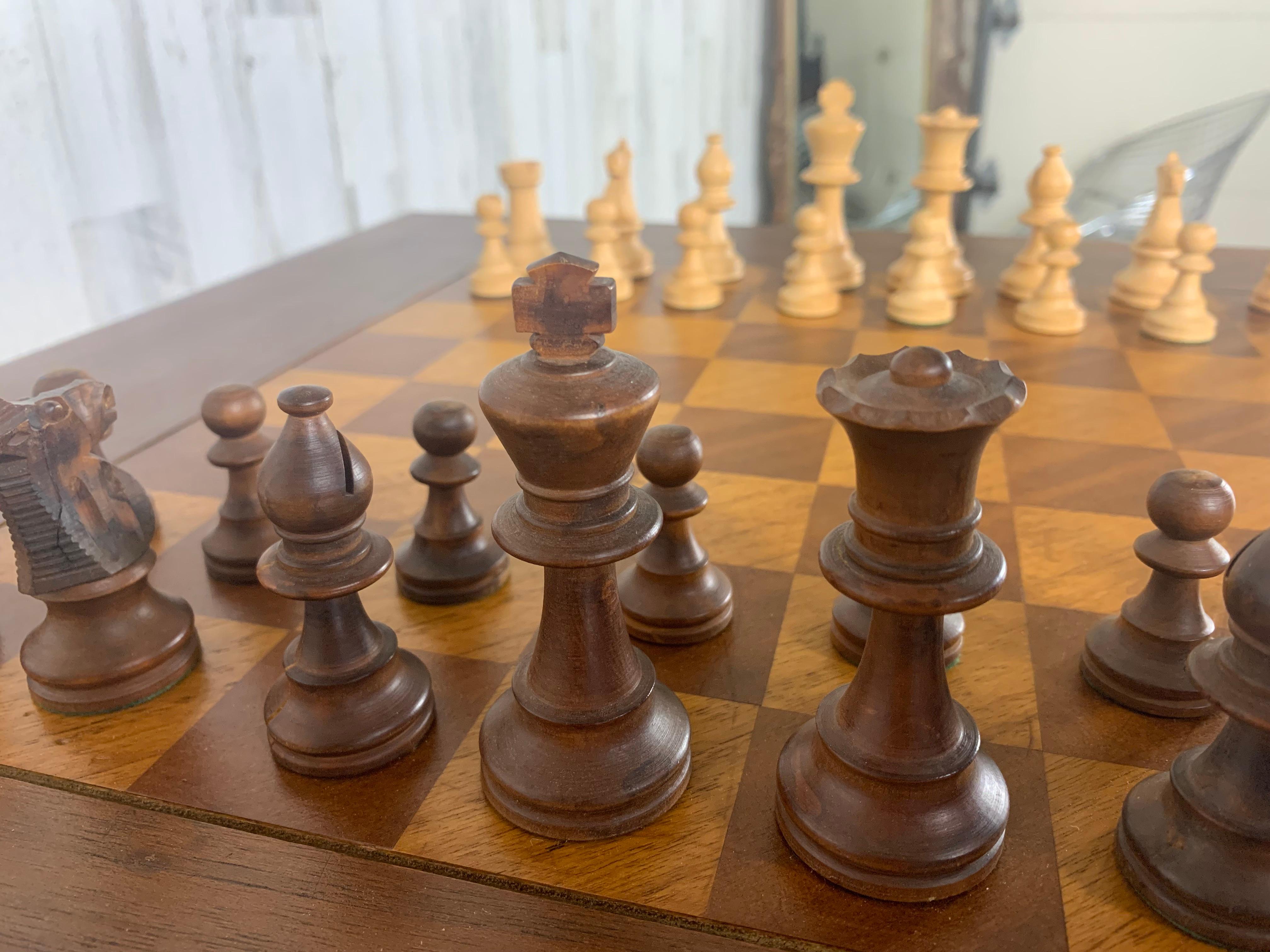 Vintage Asian Low Chess Table For Sale 5