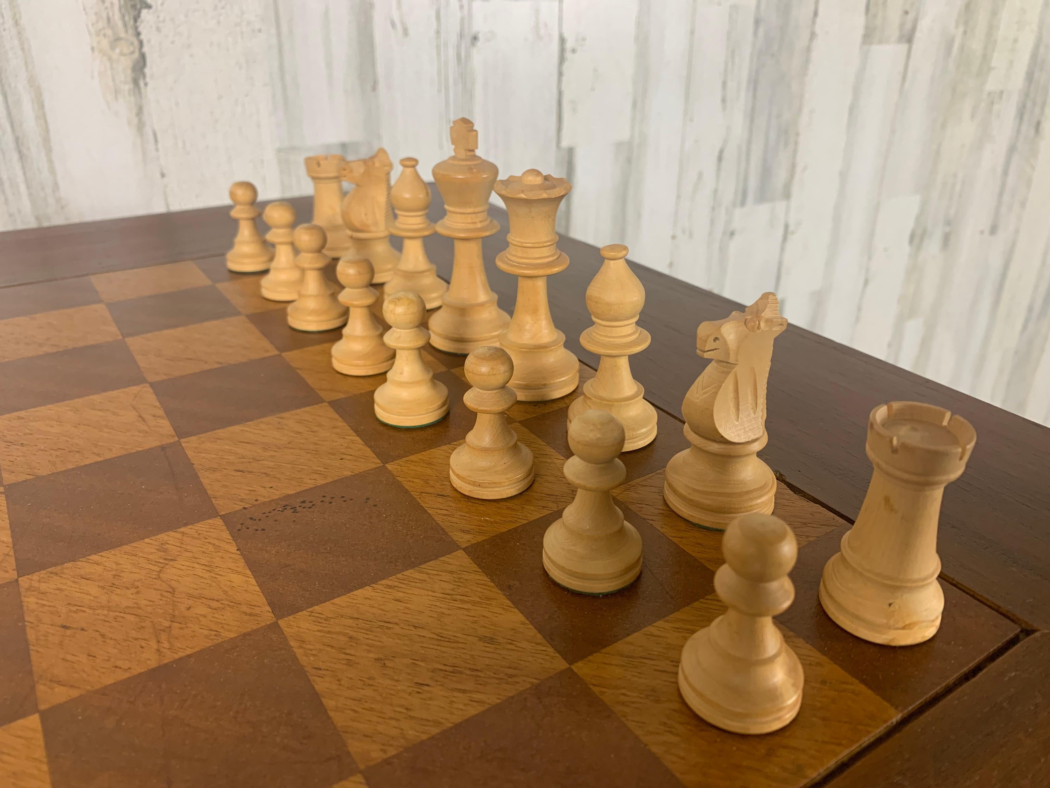 Vintage Asian Low Chess Table For Sale 2