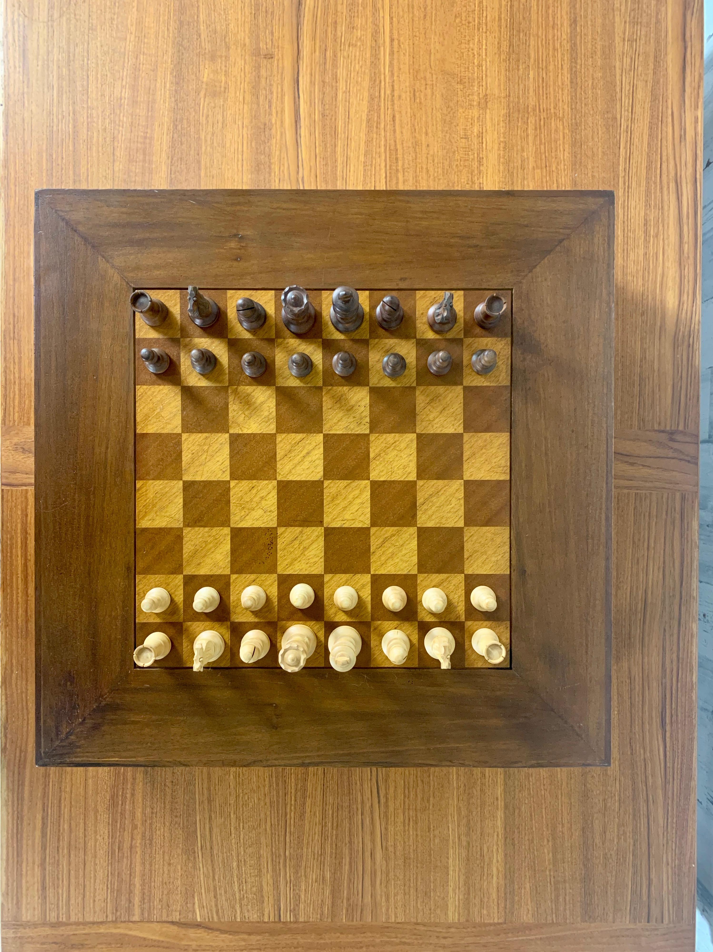 Vintage Asian Low Chess Table For Sale 3
