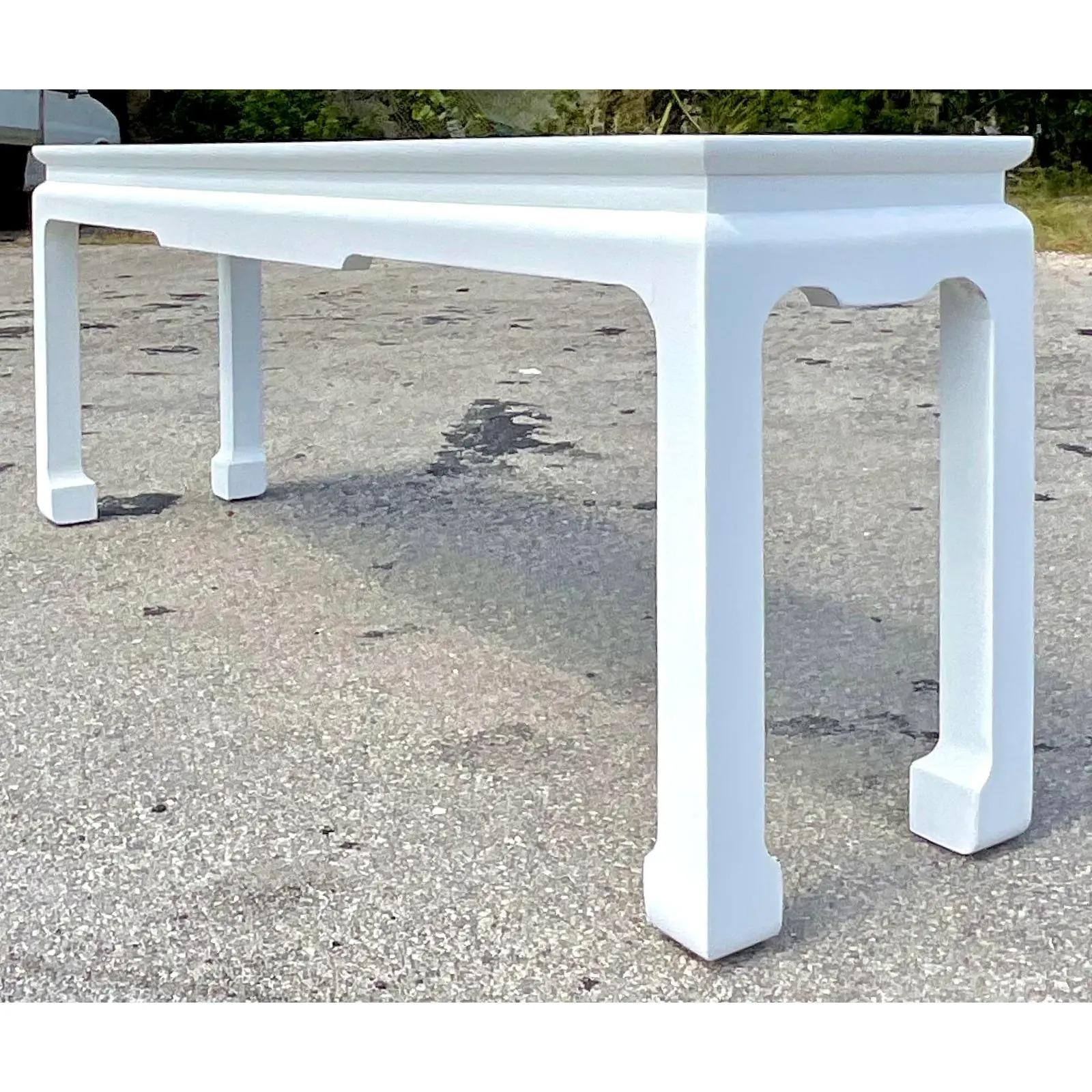 Vintage Asian Ming Console Table 3