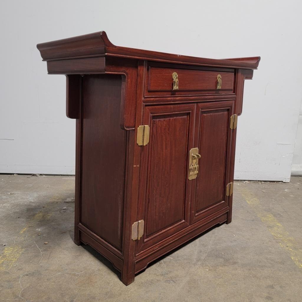 vintage asian cabinet