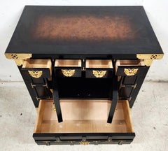 Vintage Asian Nightstand Side Table