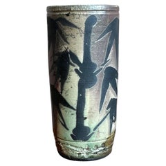 Vintage Asian Original Studio Pottery Vase