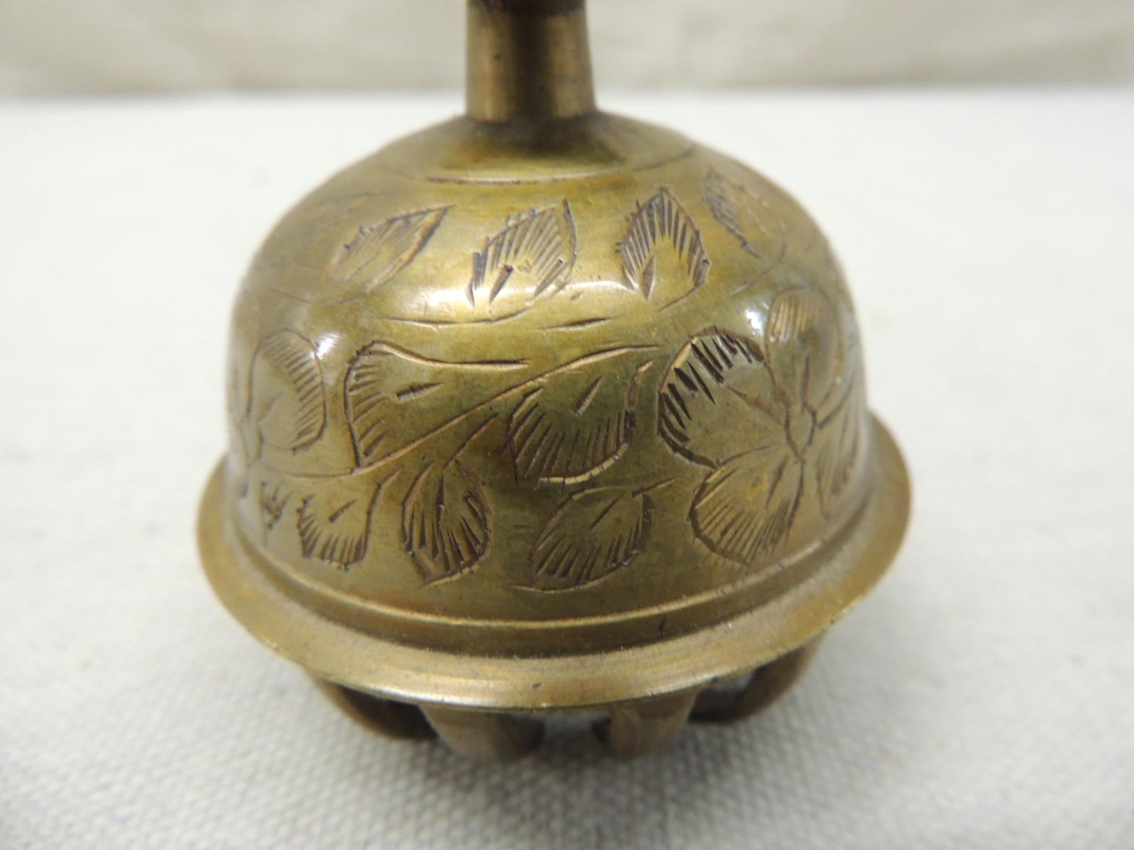 Bohemian Vintage Asian Temple Brass Bell
