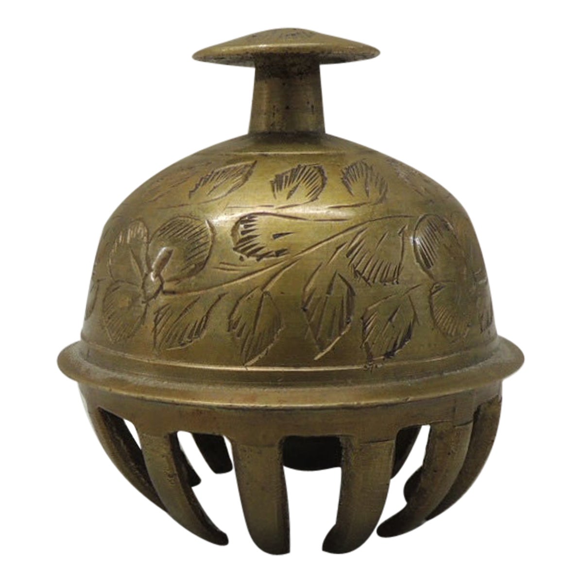 Asiatische Tempelglocke aus Messing, Asiatisch