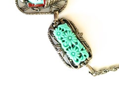 Vintage Asian Warrior Princess Necklace