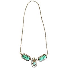 Vintage Asian Warrior Princess Necklace