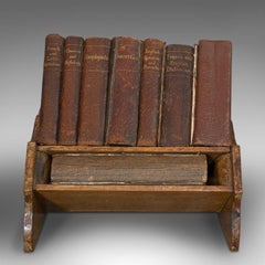 Vintage Asprey's Reference Library, English, Leather, Compendium, 8 Books, 1925