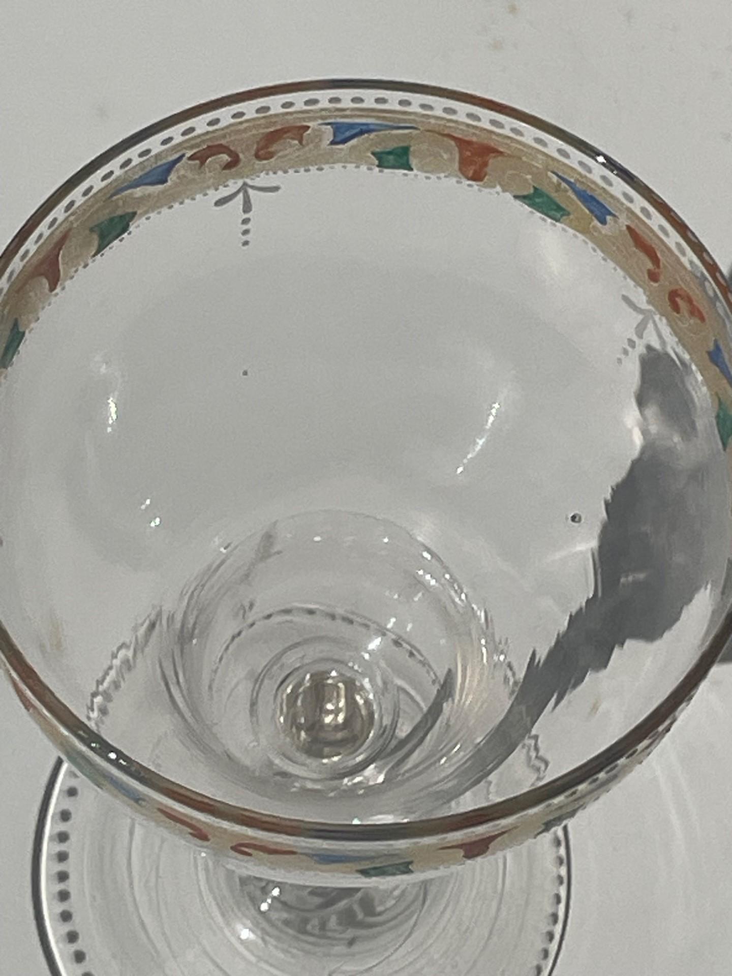 Vintage Assortment of Bohemian Lobmeyr Style Glassware. For Sale 7