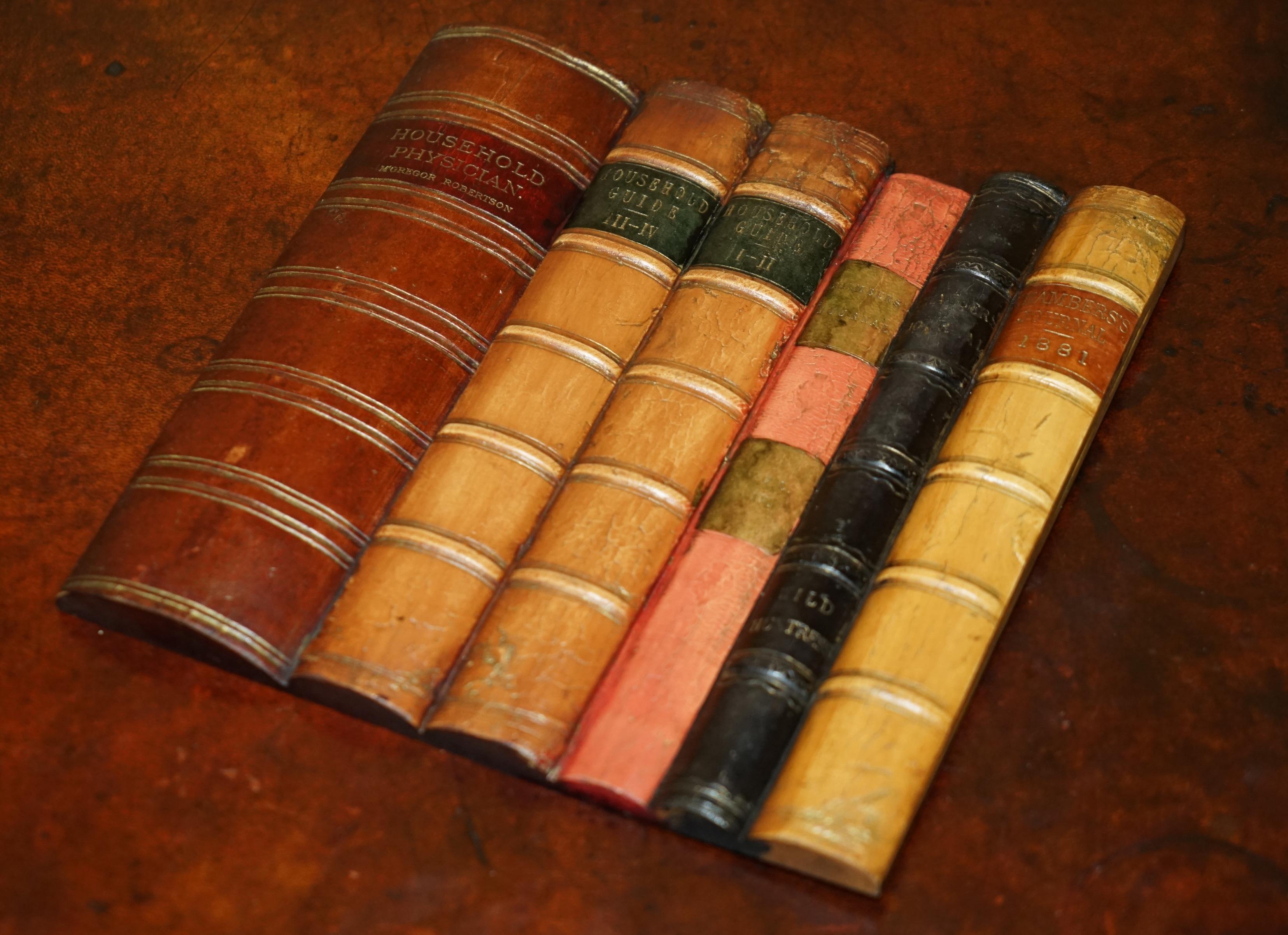 ViNTAGE ASSORTMENT OF FAUX BOOK FRONTS FOR BOOKCASES, HIDDEN DOORS AND DISPLAY 3