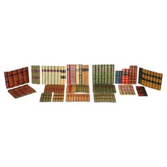 ViNTAGE ASSORTMENT OF FAUX BOOK FRONTS FOR BOOKCASES, HIDDEN DOORS AND DISPLAY