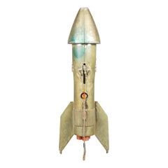 Vintage Astro Rocket Ship Savings Bank c.1957
