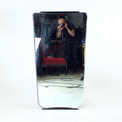 Vintage Asymmetrical Wall Mirror, Czechoslovakia 1950s