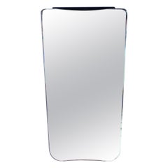 Vintage Asymmetrical Wall Mirror, Czechoslovakia 1950s