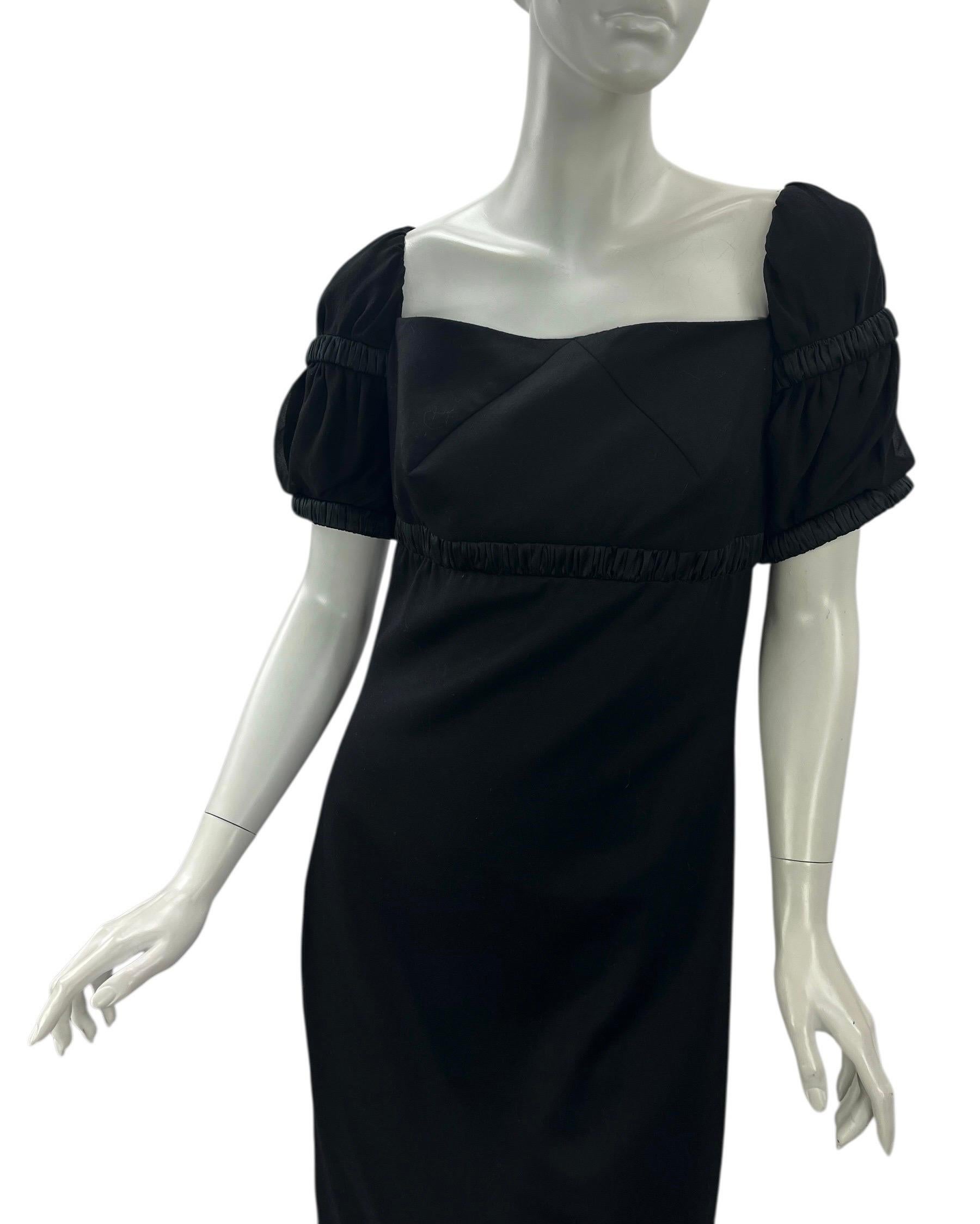Nero Abito nero vintage Atelier Versace in vendita